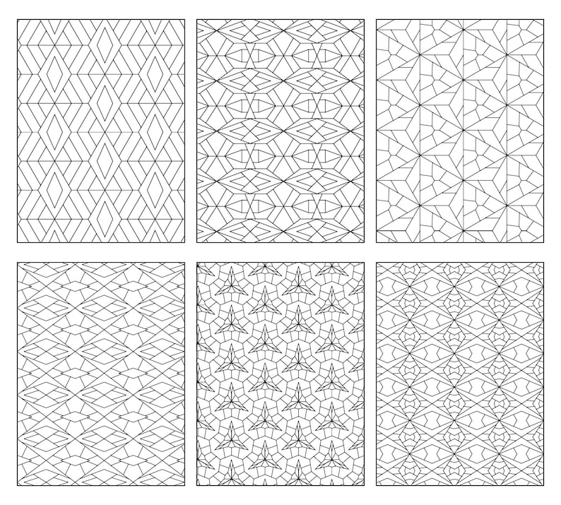 Download Patterns colouring pages Geometric Tessellations 2 30 ...