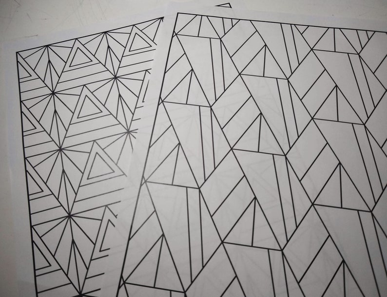 Geometric Tessellations Coloring Pages