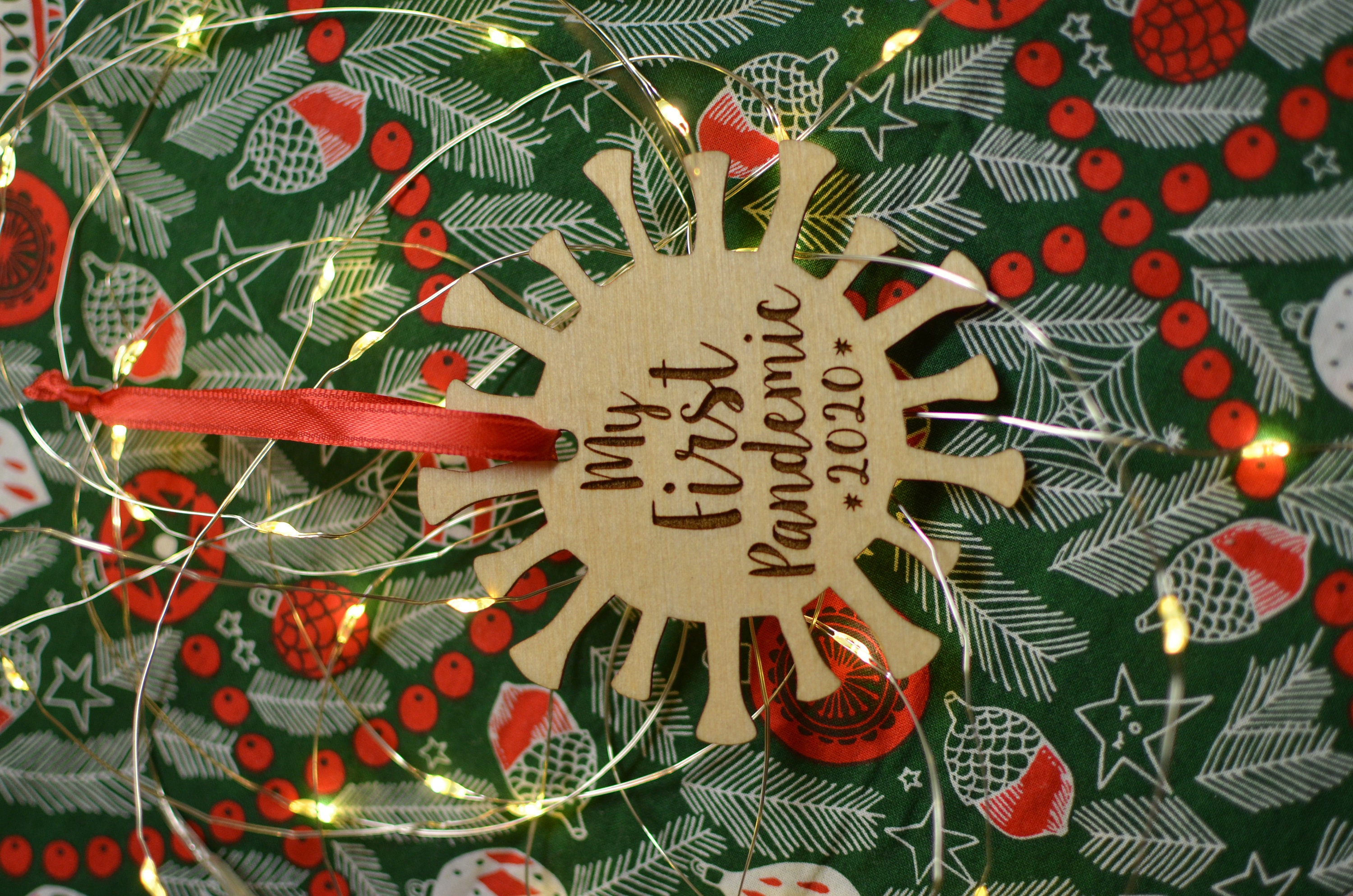 Coronavirus Ornament My First Pandemic Christmas Ornament | Etsy