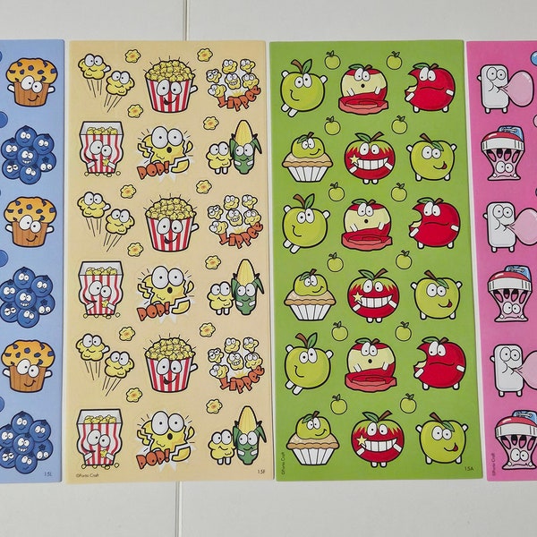 Geurende Scratch N Sniff stinkende stickers! Jij kiest!