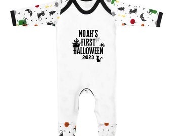 First Halloween | Halloween 2023 | Personalised Halloween | My First Halloween | Ghost | Monster | Scary | Cute