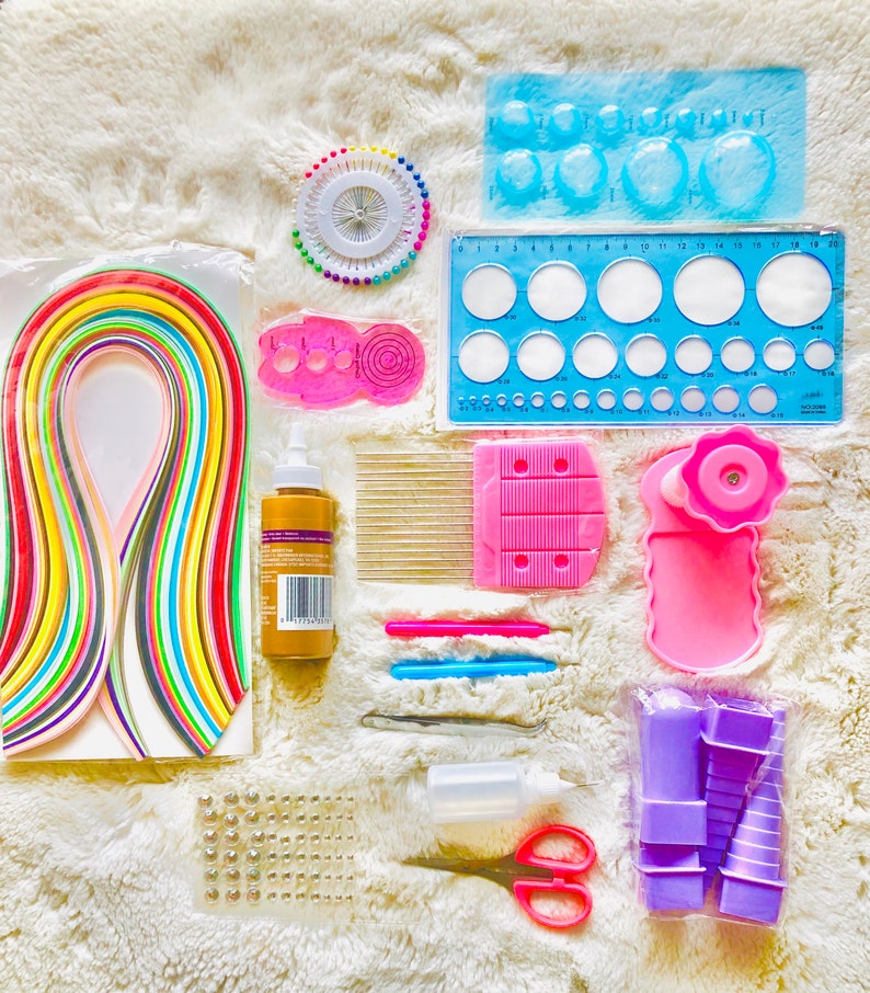 Beginner quilling tools set Quilling Paper Art Quilling Art Tools