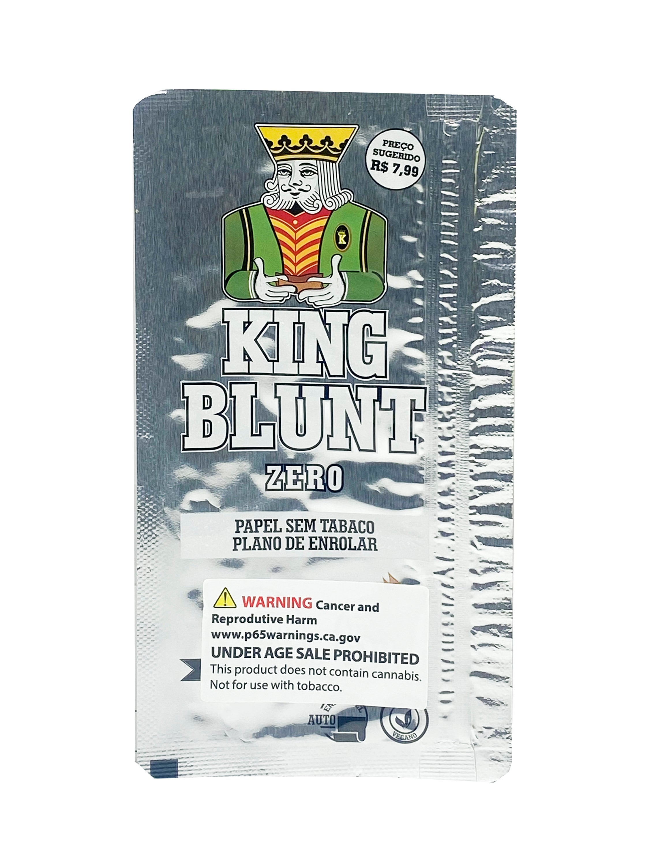  King Wraps- Flavored Flat Rolling Paper- No Tobacco ( Passion  Fruit- 2 Pack) : Health & Household