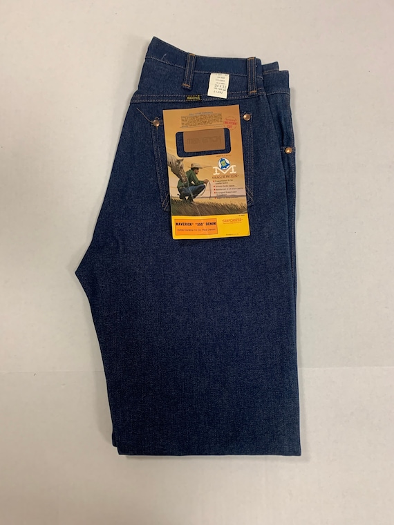 Maverick Jeans Blue Bell Sanforized 350 Denim 34X3