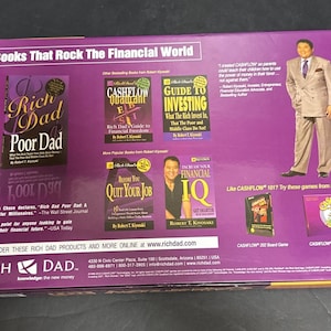 Preowned Cashflow Board Game Robert Kiyosaki Rich Dad Poor Dad Wealth Finance Complete image 8