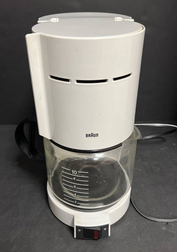 Braun Aromaster 10 Cup Coffee Maker White Type 4085 KF420 Etsy