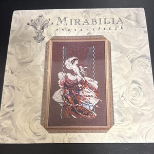 Preowned Mirabilia Corbett Cross Stitch Pattern Chart MD18 Blooming Bride Nora Corbett