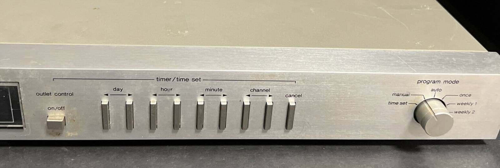 Technics SH-4060 Audio Programmable Timer Japan Tested Manual
