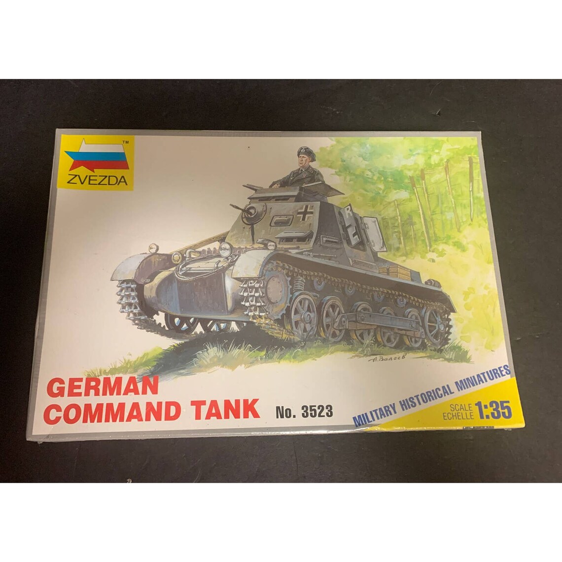 German Command Tank Zvezda 135 WWII Plastic Tank Model Kit Etsy