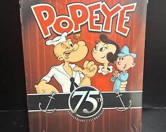 Popeye 75th Anniversary Collectors Edition DVD 3-Disc Set Sealed Cartoon