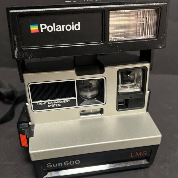 Polaroid Sun 600 LMS Light Management System Instant Film Camera Strap Tested