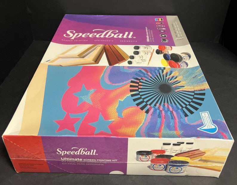 Speedball Ultimate Screen Printing Kit 4523 Sealed Frame Ink Etsy