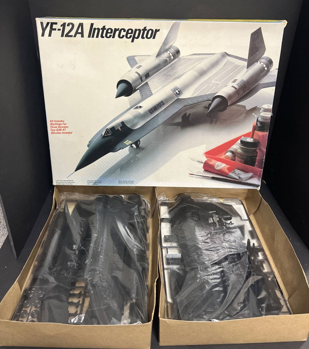 Testors Lockheed YF12A Interceptor Supersonic Plane 1/48 Etsy