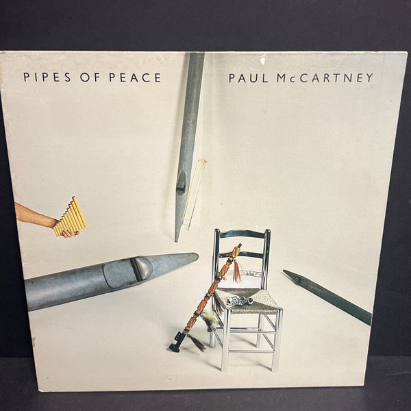 Paul McCartney Pipes of Peace Vinyl LP 39149 1983 Beatles Michael Jackson VG+