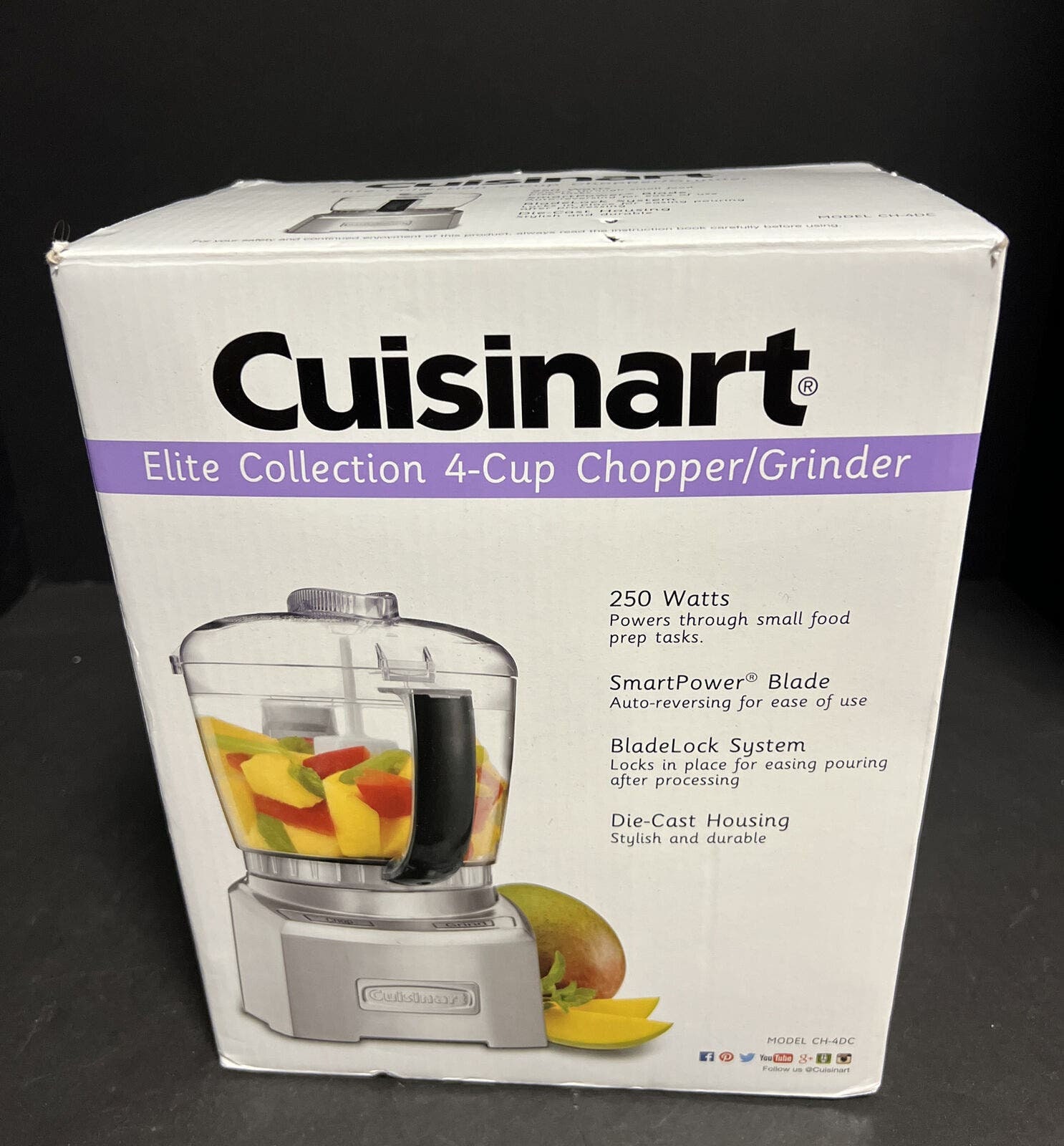 Cuisinart CH4DC Elite Collection 4Cup Chopper Grinder,, 49 OFF