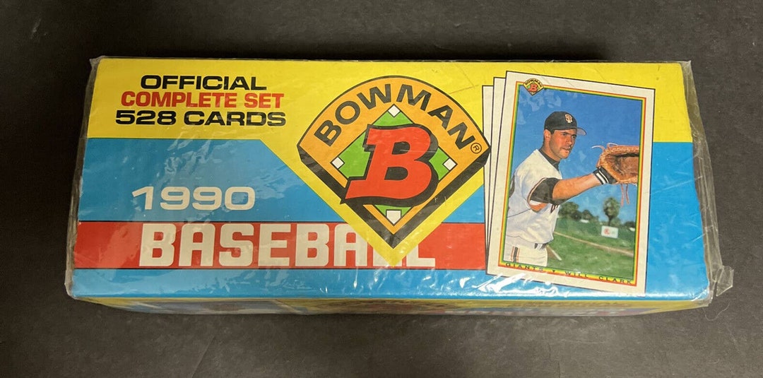 1990 Bowman Baseball Card Official Complete Set Factory Sealed Etsy