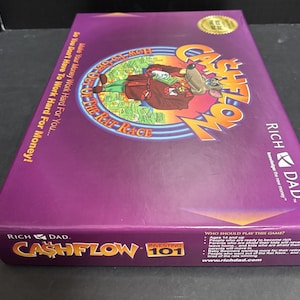 Preowned Cashflow Board Game Robert Kiyosaki Rich Dad Poor Dad Wealth Finance Complete image 9