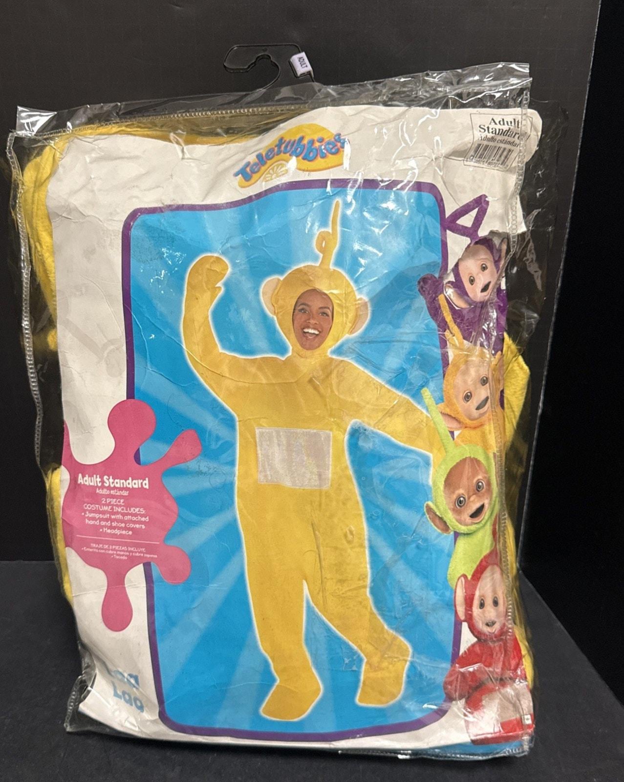 テレタビーズ　黄色イエロー　大人用　コスチューム　ハロウィン　コスプレ Amazon.co.jp: Teletubbies 大人用Laa-Laaコスチューム