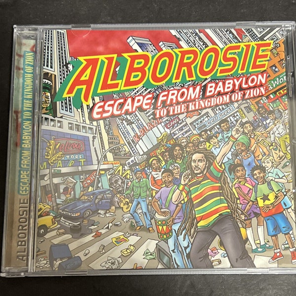 Alborosie Escape From Babylon To The Kingdom Of Zion CD Reggie Greensleeves