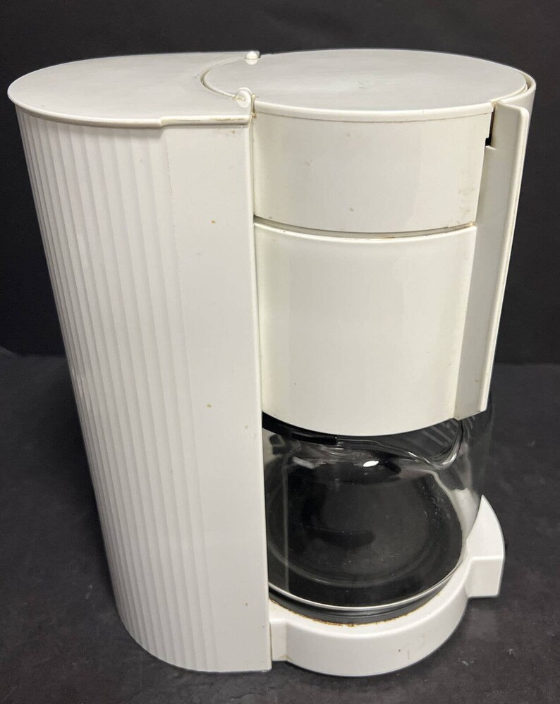 Braun Aromaster 10 Cup Drip Coffee Maker White Type 3085 Gold Etsy