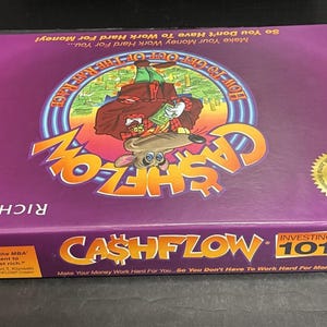 Preowned Cashflow Board Game Robert Kiyosaki Rich Dad Poor Dad Wealth Finance Complete image 10