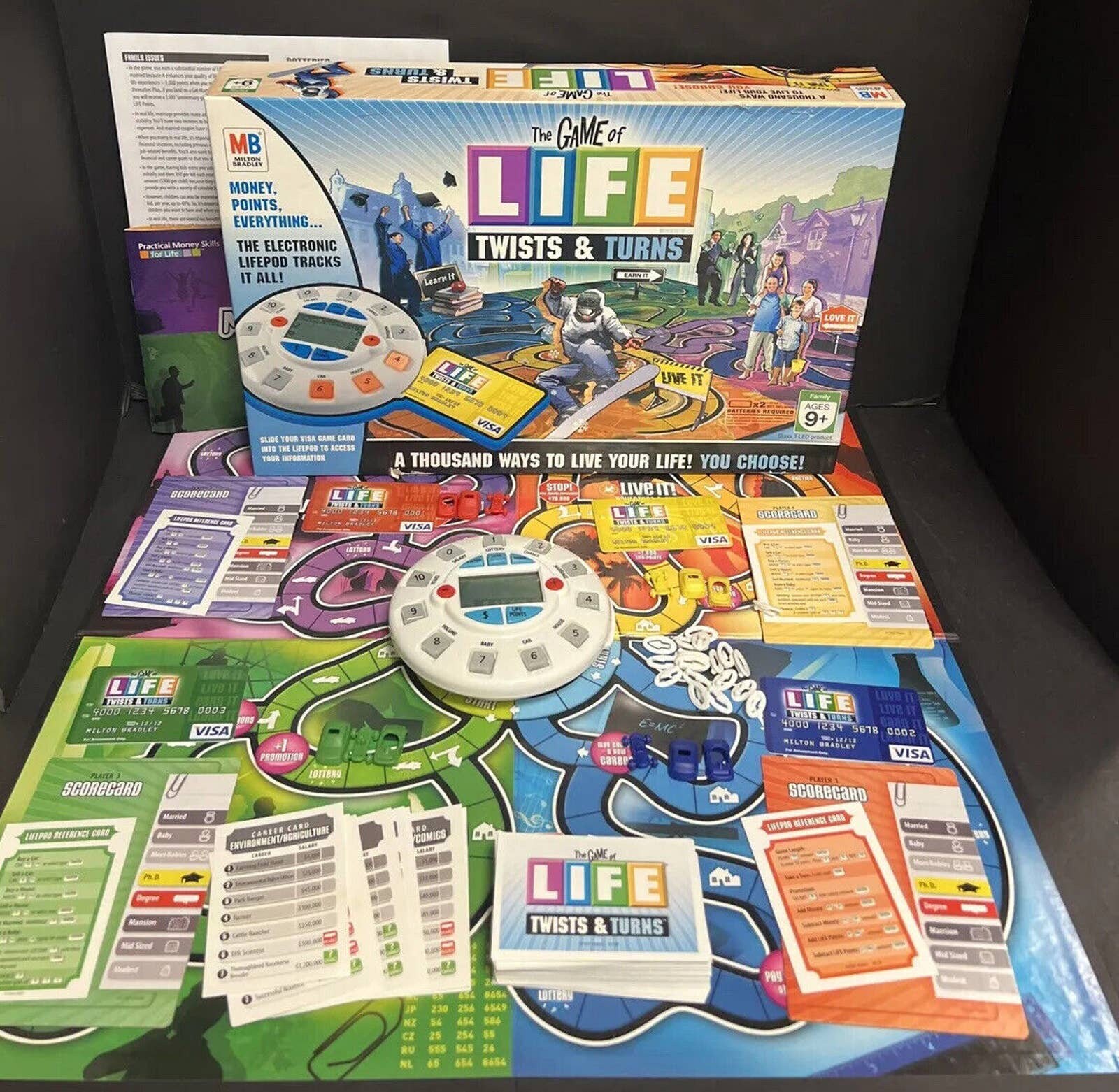 Milton Bradley Game of LIFE: Twists & Turns