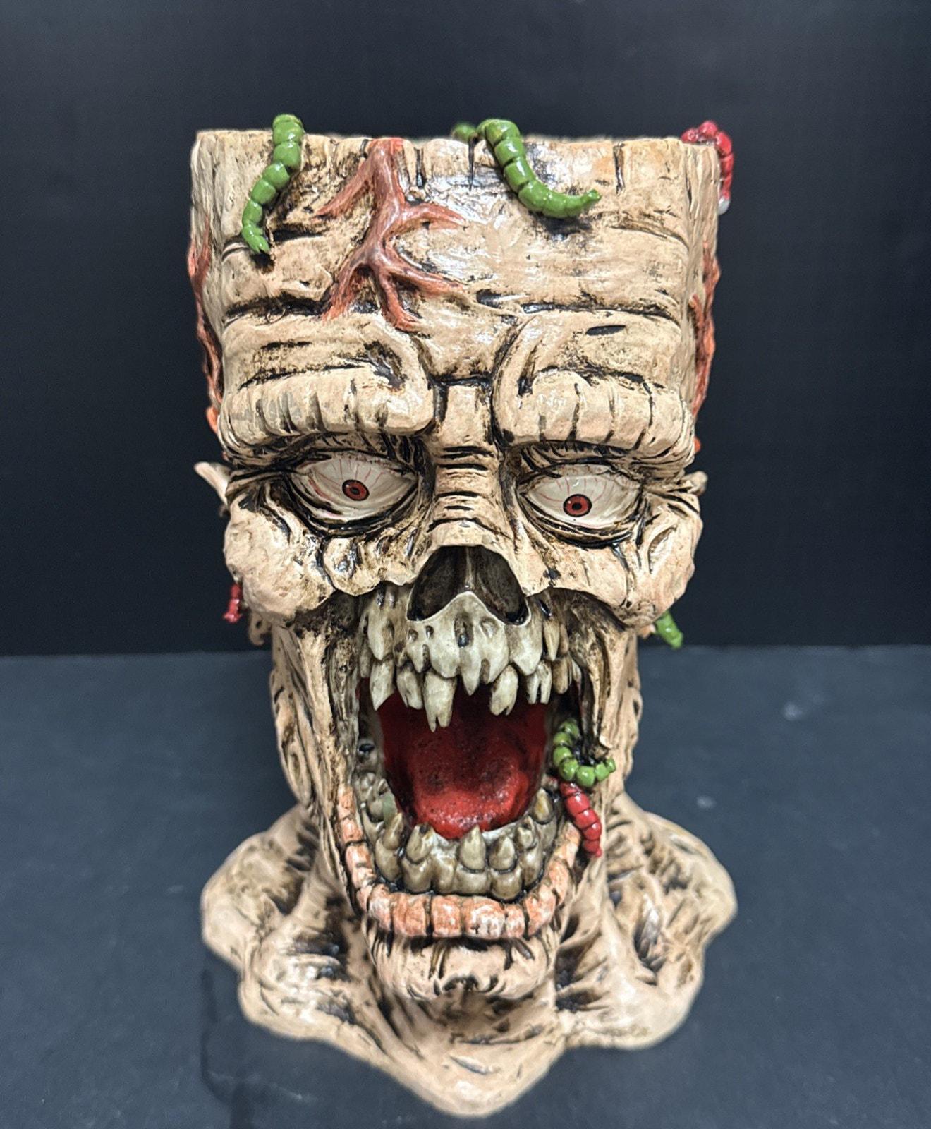 鉢・プランター VALIEM MONSTER MOUTH SKULL L MM block M Horned Skull Planters – Mayhem Made