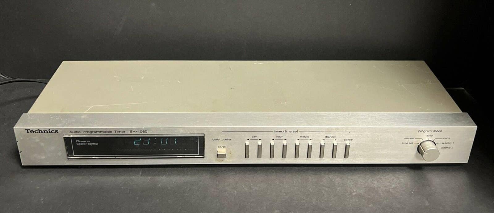 Technics SH-4060 Audio Programmable Timer Japan Tested Manual