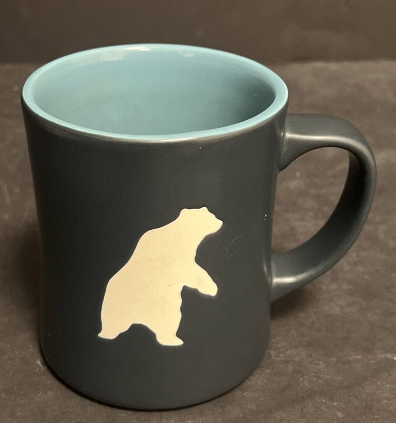 Starbucks Organic Yukon Blend Bear Embossed Coffee Cup Limited Etsy