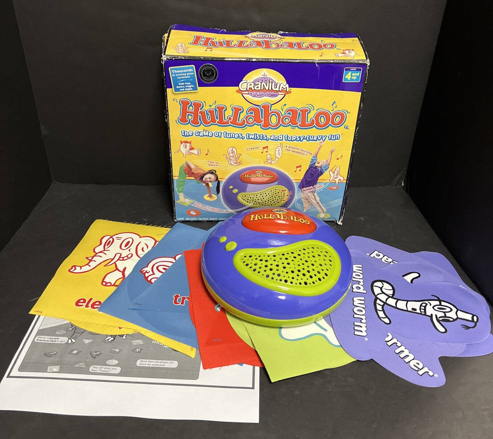 Cranium Hullabaloo Tunes Twists Fun Interactive Game 2003 Tested Sealed ...