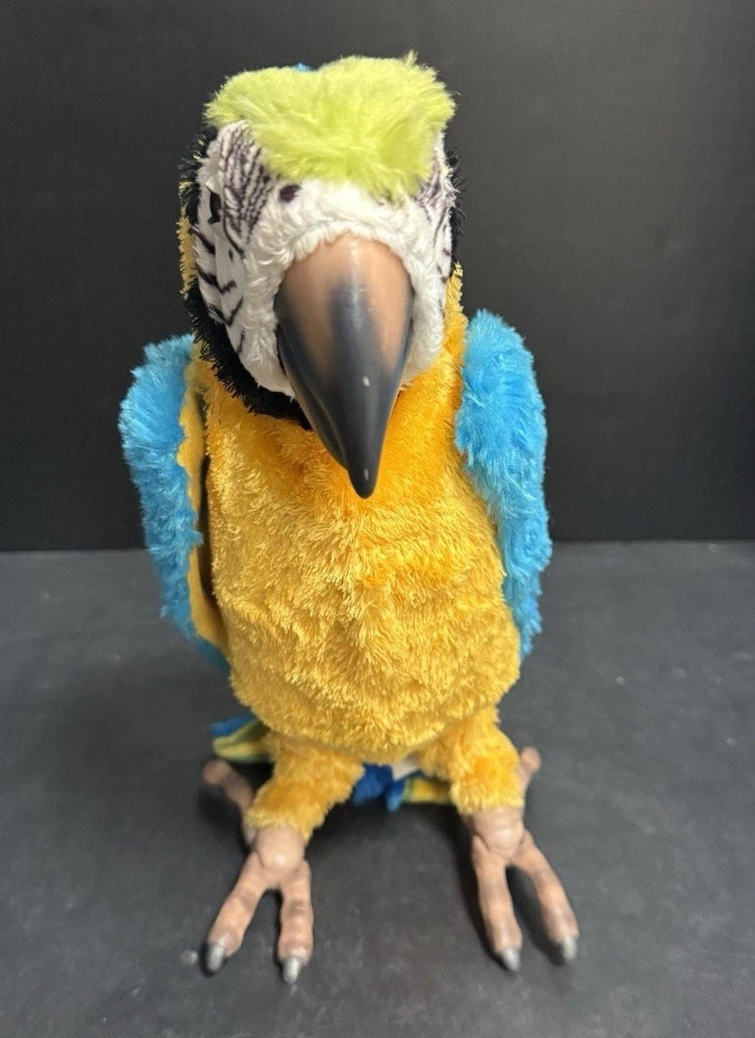 Preowned Hasbro Fur Real Friends Squawkers Mccaw Talking Parrot