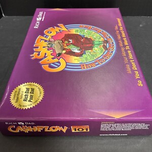 Preowned Cashflow Board Game Robert Kiyosaki Rich Dad Poor Dad Wealth Finance Complete image 11