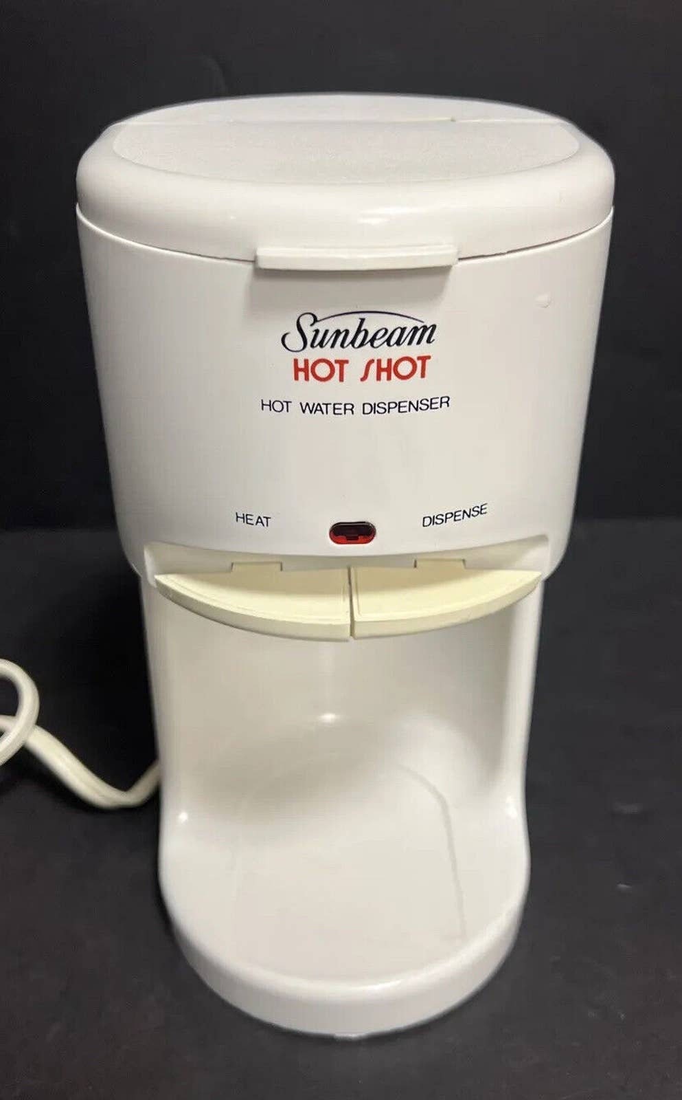 Preowned Sunbeam Hot Shot Hot Water Dispenser 16 Oz White 