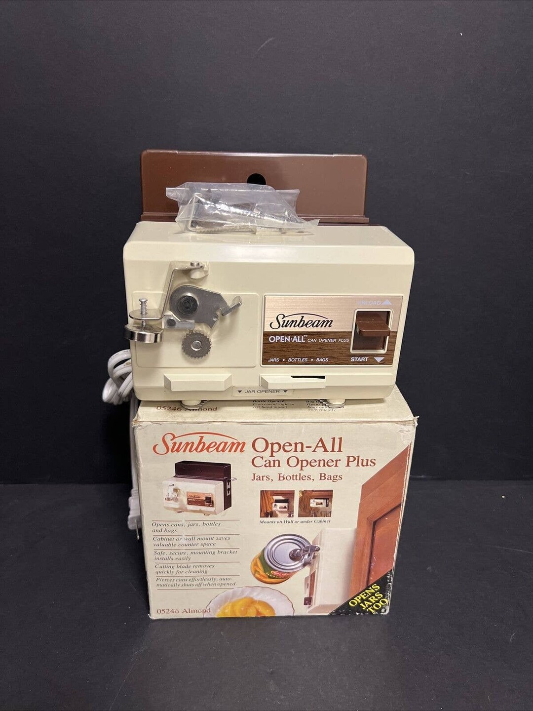 Sunbeam Open All Can Opener Plus Electric Compact Design Etsy Canada