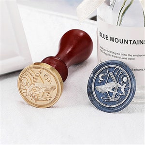 Whale wax stamp custom wax seal stamp wedding wax sealing melting stove spoon Whale wax seal stamp kit  N007