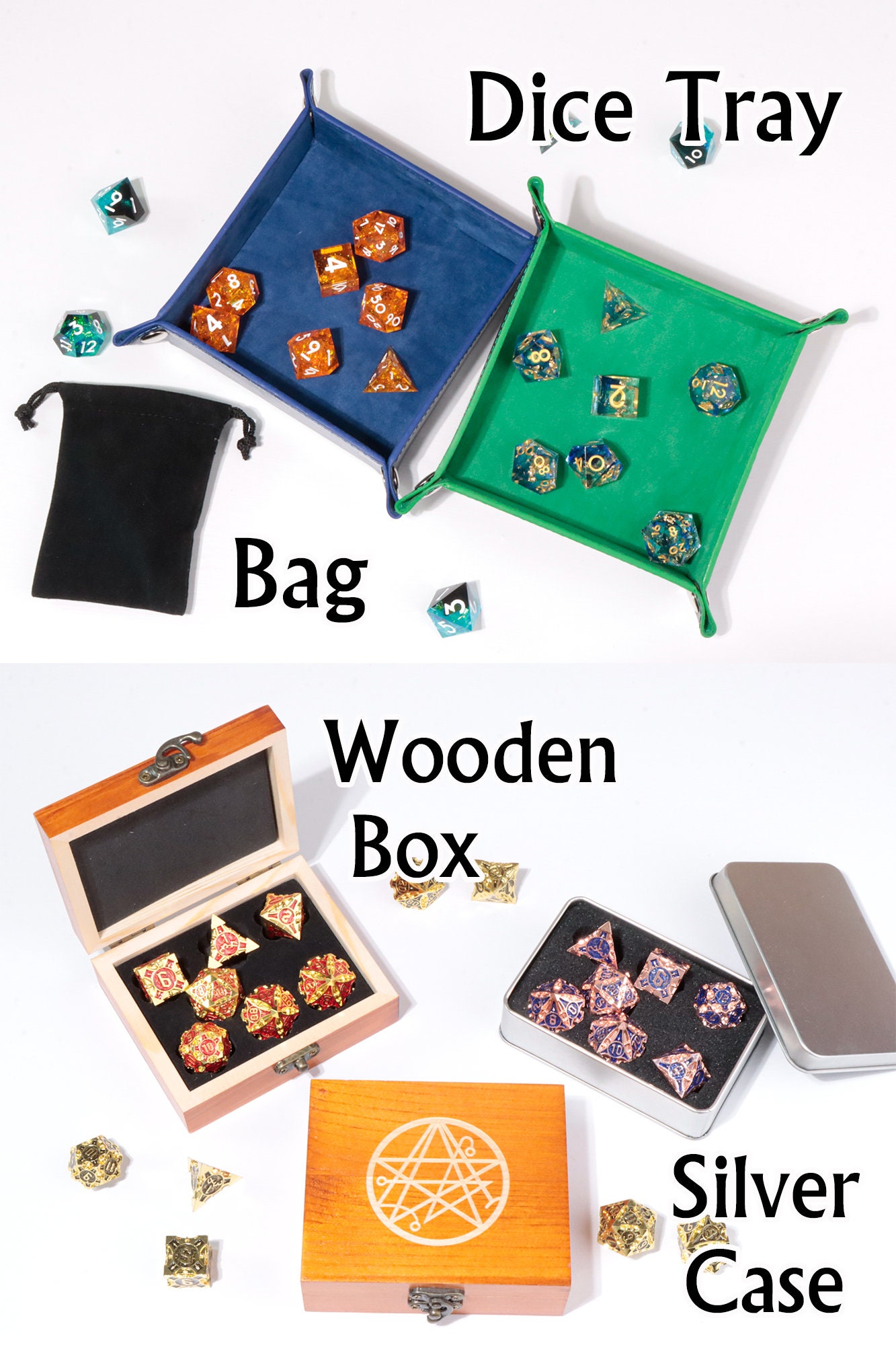 Leaves and Flowers Dice Dnd Resin Dice Set Polyhedral Dice Etsy Australia