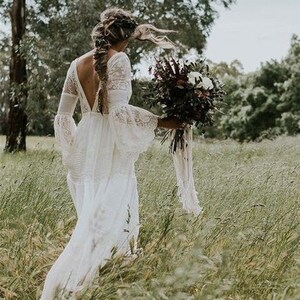 dhgate boho wedding dress