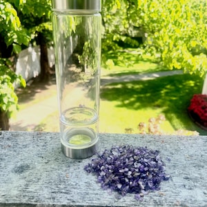 Infuser Water Bottle -Amethyst