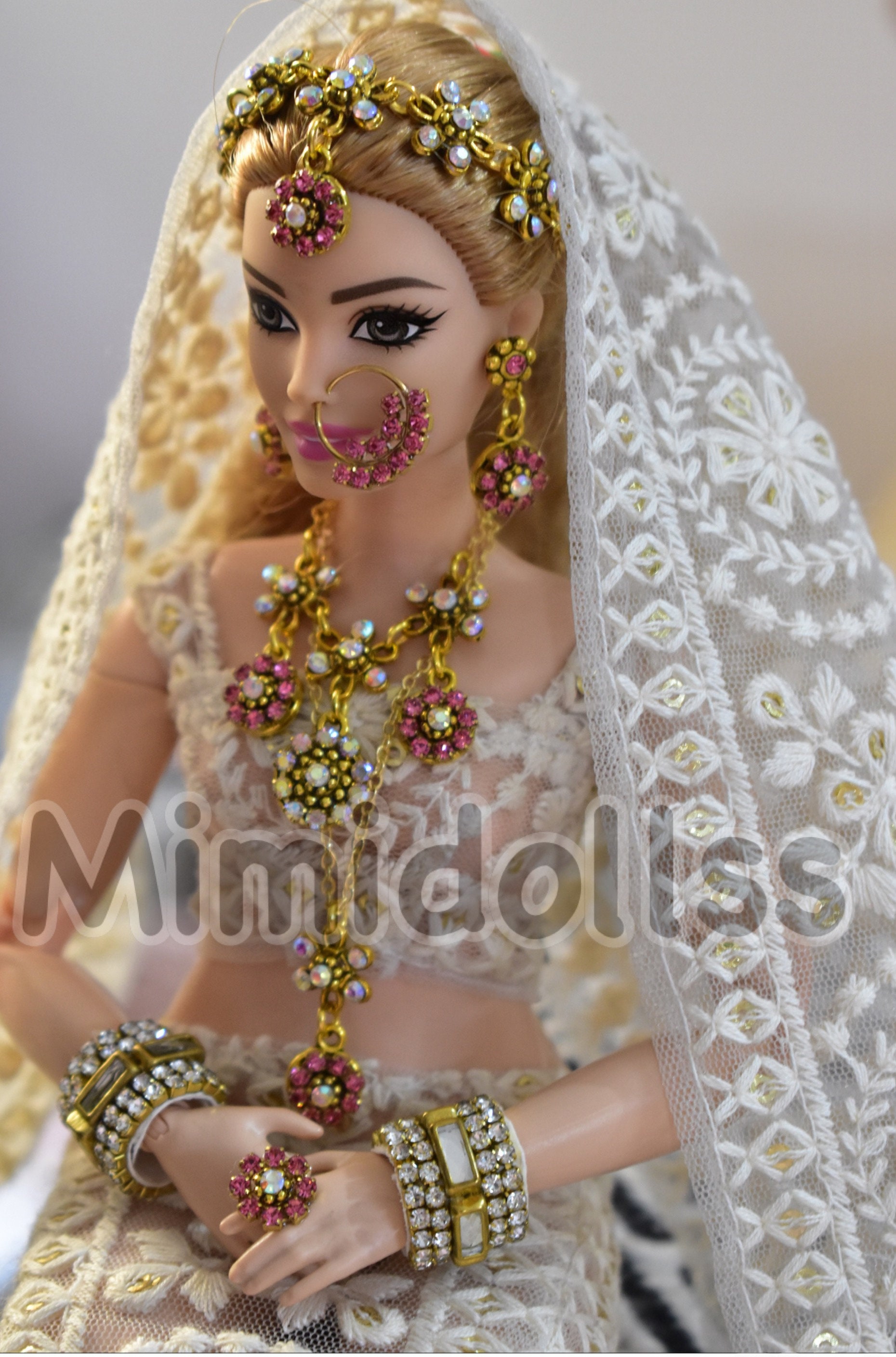 Indian Bridal Jewelry for Barbie Doll Barbie Jewelry Jewelry for