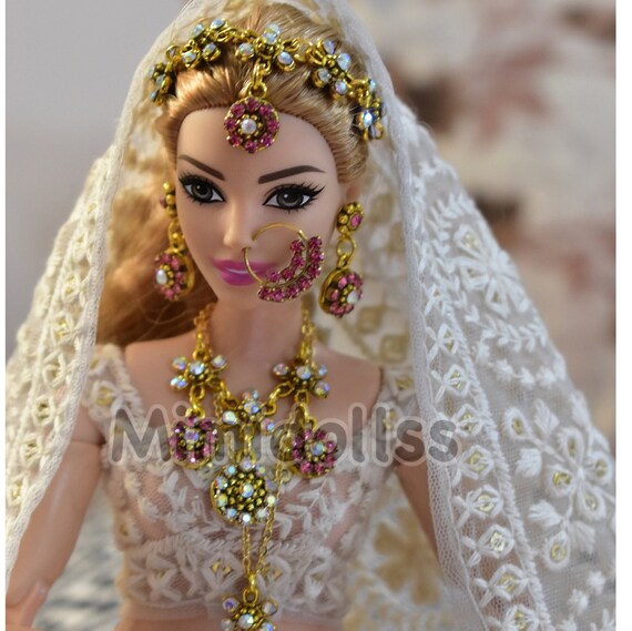 Indian Bridal Jewelry for Barbie Doll Barbie Jewelry Jewelry for