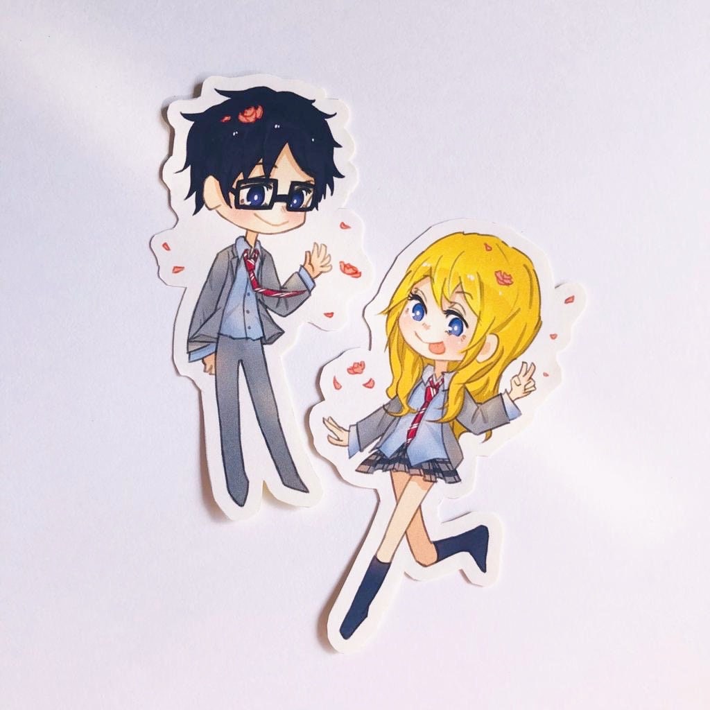 Kousei, shigatsu Wa Kimi No Uso, Your Lie in April, kaori, uso, Kimi,  drama, fashion Design, Chibi