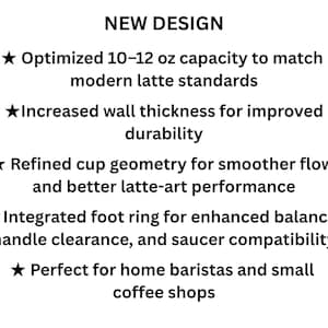 Cappuccino Cup, Latte Cup: Brown-Blue/White, approximately 10-12 oz, Stoneware afbeelding 9
