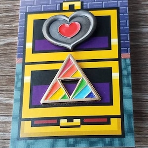 Zelda Seconds kwaliteit dubbele pin combobundel! Zelda geïnspireerde emaille pinnen