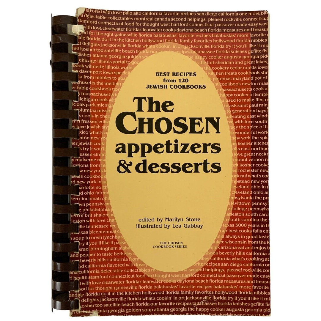 The Chosen Appetizers & Desserts Best Recipes From 120 Jewish Cookbooks ...