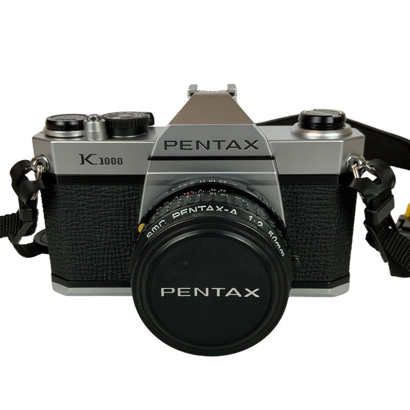 フィルムカメラ「PENTAX K-1000」レンズ、バッグ 、説明書（英文） How to Use a Pentax K-1000 35mm Film Camera - YouTube