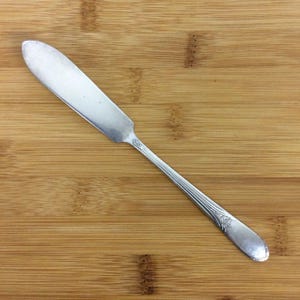 Wm Rogers IS Devonshire Marylou 1938 Master Butter Knife Silverplate Flatware