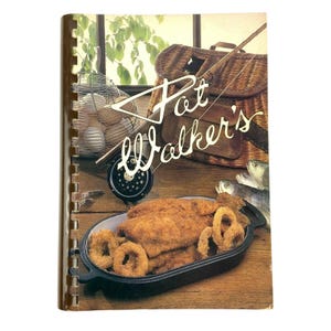 Pat Walkers Favorite Recipes Spiral-Bound Cookbook 1985