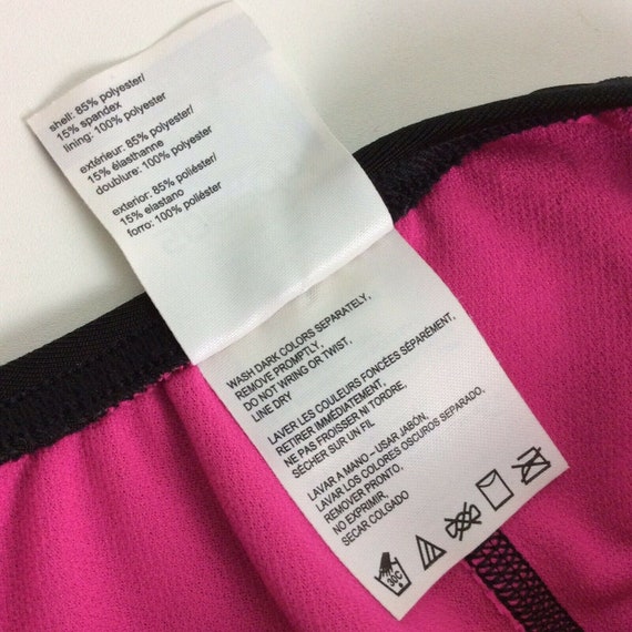 Speedo Pro LT Womens Swimsuit Size 6 Black Pink T… - image 8