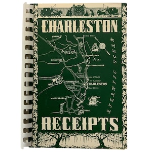 Charleston SC Receipts Junior League Cookbook 1986 Spiral Bound 25th Printing