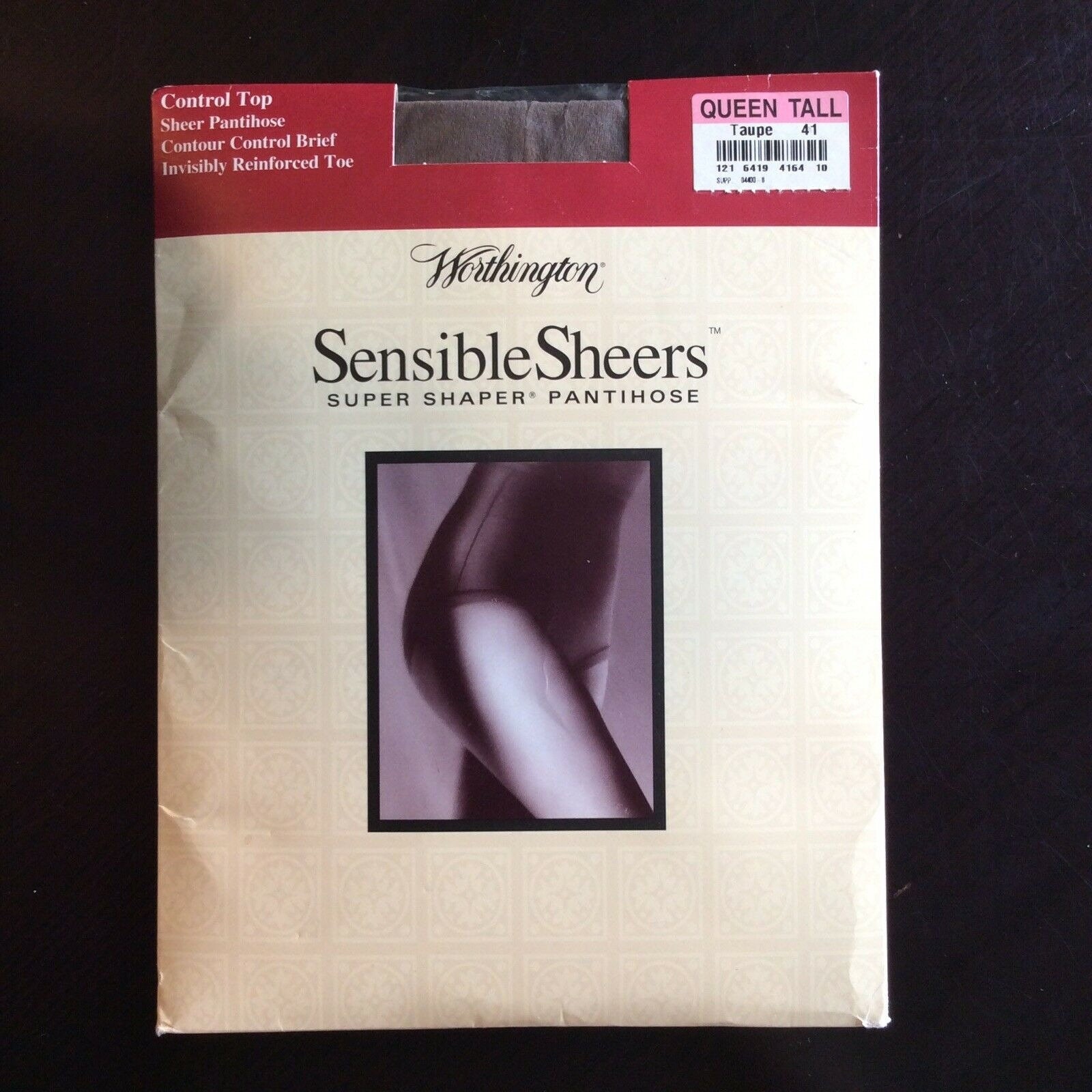 Jcpenney Worthington Sheer Pantyhose Queen Tall Taupe Control Top
